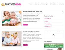 Tablet Screenshot of moneywisewomen.net